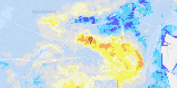 Ekstrem regn på Grubbemøllevej 9