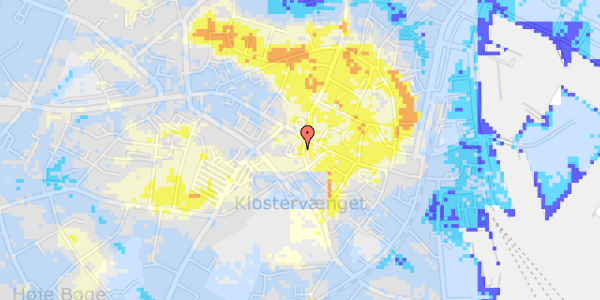 Ekstrem regn på Gåsestræde 7C, 2. 2