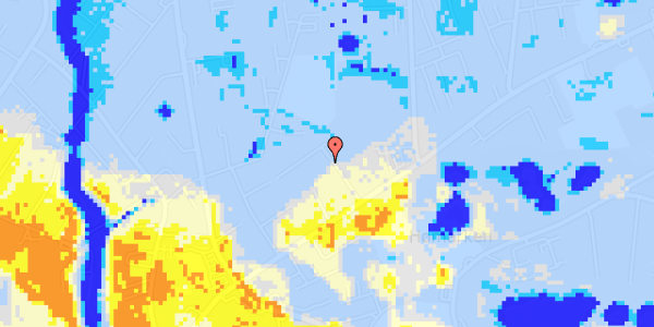 Ekstrem regn på Heimdalsvej 9