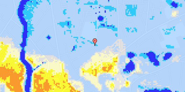 Ekstrem regn på Heimdalsvej 14