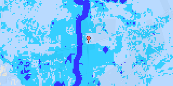 Ekstrem regn på Holmdrupvej 11