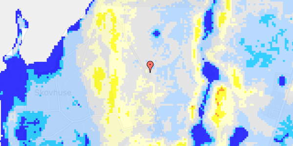 Ekstrem regn på Horseskovvej 10