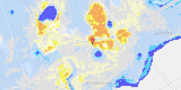 Ekstrem regn på Kogtvedvej 4