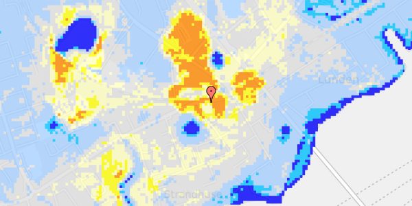 Ekstrem regn på Kogtvedvej 7A