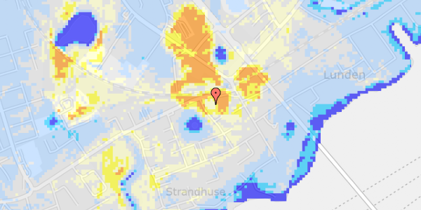 Ekstrem regn på Kogtvedvej 7D