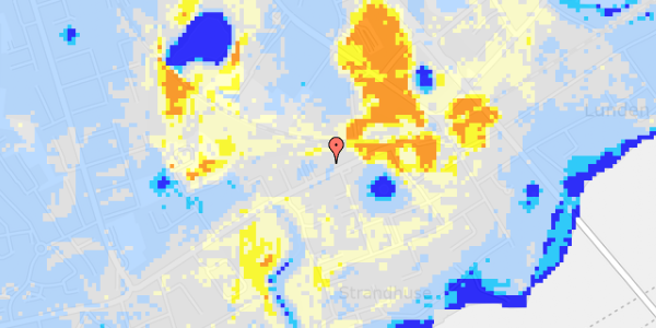 Ekstrem regn på Kogtvedvej 12