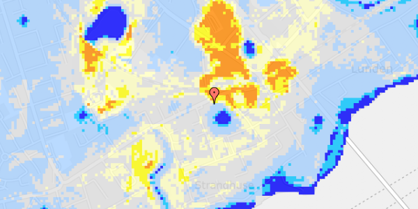 Ekstrem regn på Kogtvedvej 15