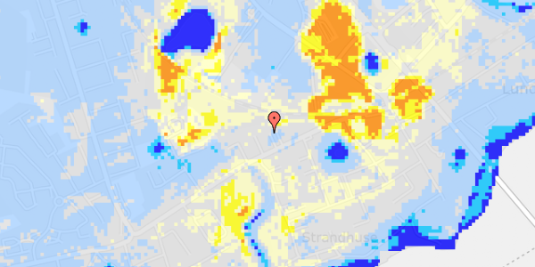 Ekstrem regn på Kogtvedvej 20