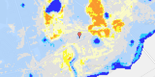 Ekstrem regn på Kogtvedvej 20A