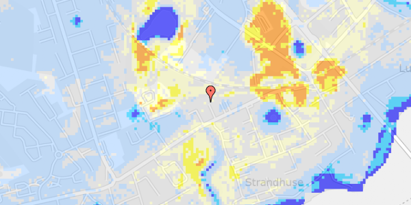 Ekstrem regn på Kogtvedvej 24B