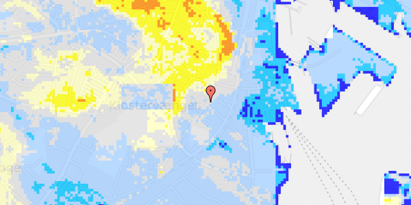 Ekstrem regn på Korsgade 14C