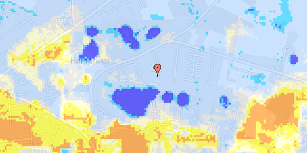 Ekstrem regn på Bladvænget 24