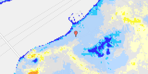 Ekstrem regn på Kystvej 7