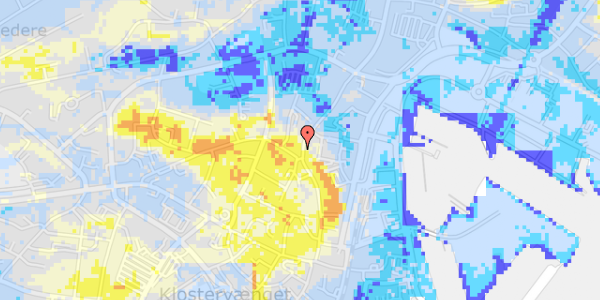 Ekstrem regn på Møllergade 39