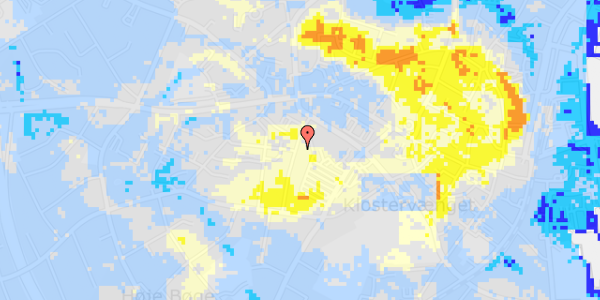 Ekstrem regn på Nannasvej 20