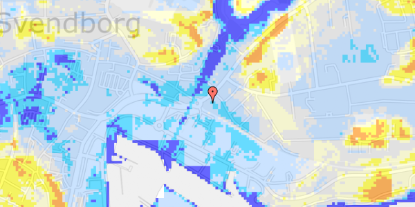 Ekstrem regn på Nyborgvej 10A, st. 