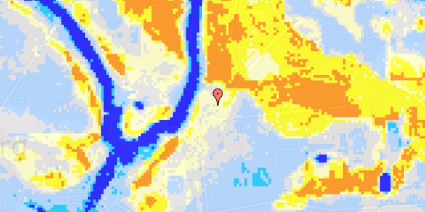 Ekstrem regn på Nyborgvej 77