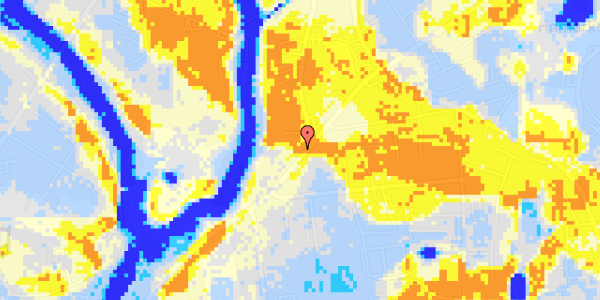 Ekstrem regn på Nyborgvej 93