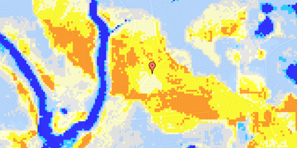 Ekstrem regn på Nyborgvej 111