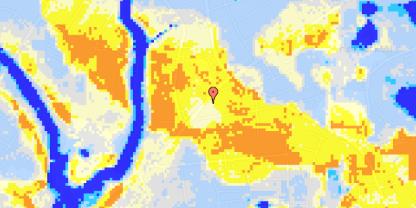 Ekstrem regn på Nyborgvej 118