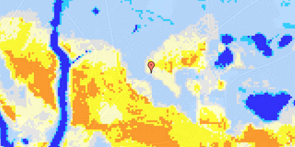 Ekstrem regn på Nyborgvej 145