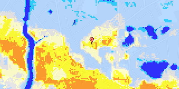 Ekstrem regn på Nyborgvej 157