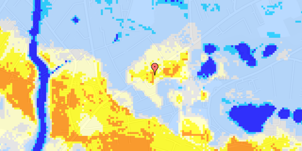 Ekstrem regn på Nyborgvej 172