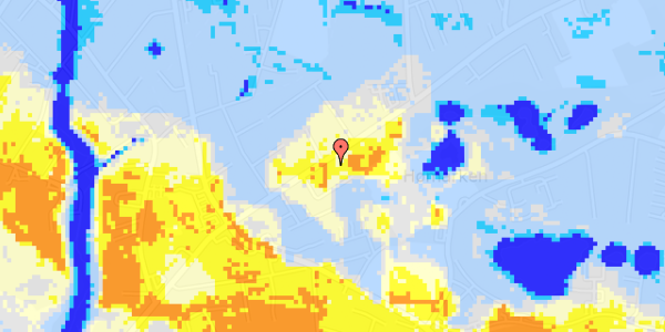 Ekstrem regn på Nyborgvej 176