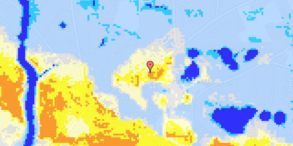 Ekstrem regn på Nyborgvej 178