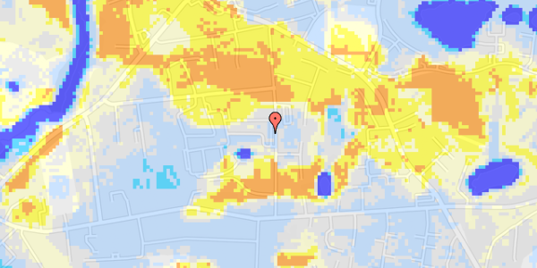 Ekstrem regn på Sanddalsparken 12, 2. th