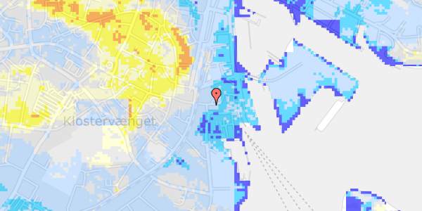 Ekstrem regn på Sankt Peder Stræde 17, 2. 