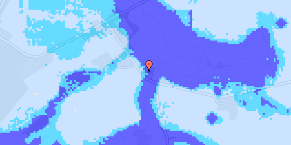 Ekstrem regn på Sdr Vornæsvej 22