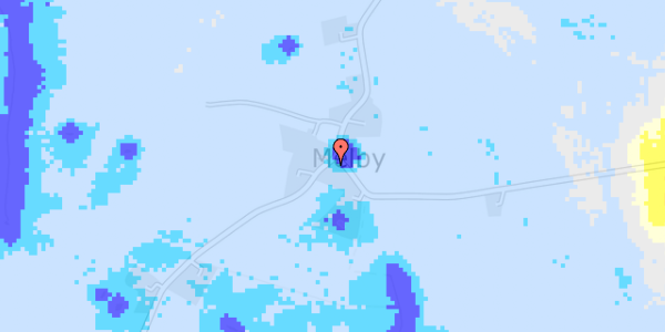 Ekstrem regn på Skovballevej 77