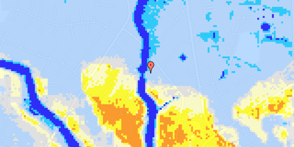 Ekstrem regn på Skovvang 21