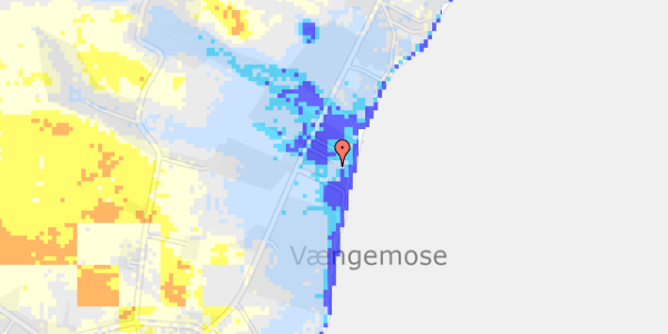 Ekstrem regn på Skårupøre Strandvej 80