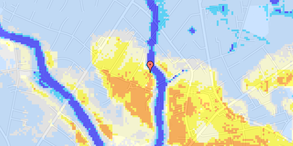 Ekstrem regn på St Byhavevej 14, 1. th