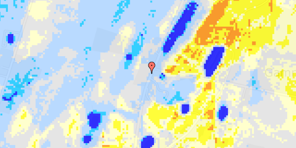 Ekstrem regn på Sundbrovej 32