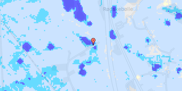 Ekstrem regn på Sørupvej 121