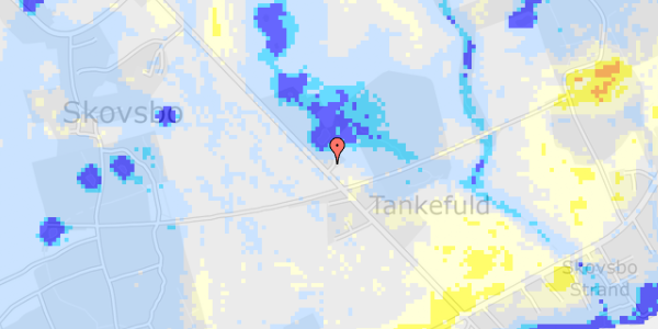 Ekstrem regn på Tankefuldvej 48