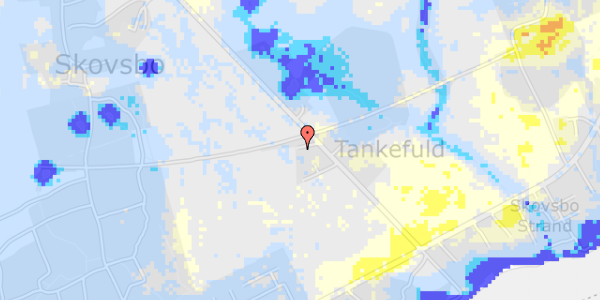 Ekstrem regn på Tankefuldvej 49