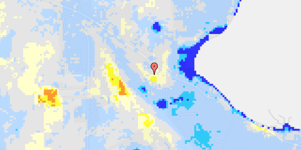 Ekstrem regn på Thorseng 21A