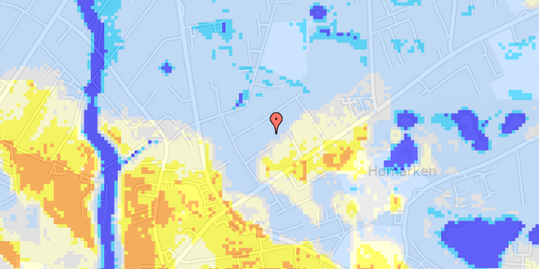 Ekstrem regn på Thorsvej 5