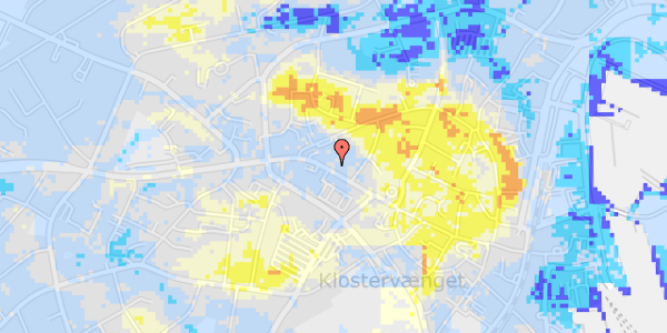 Ekstrem regn på Tinghusgade 24, 1. tv