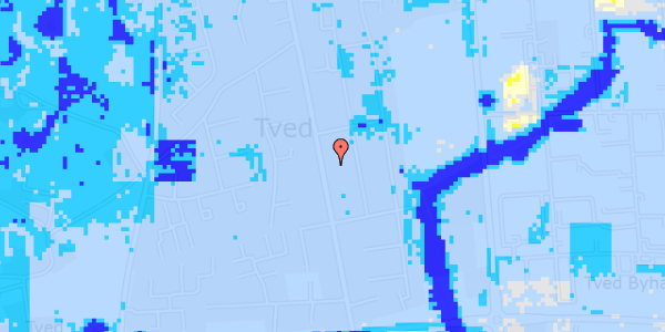 Ekstrem regn på Tvedvej 174