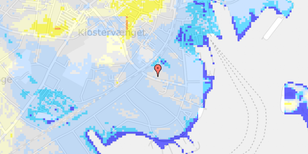 Ekstrem regn på Valdemarsgade 20