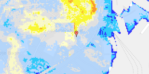 Ekstrem regn på Valdemarsgade 50