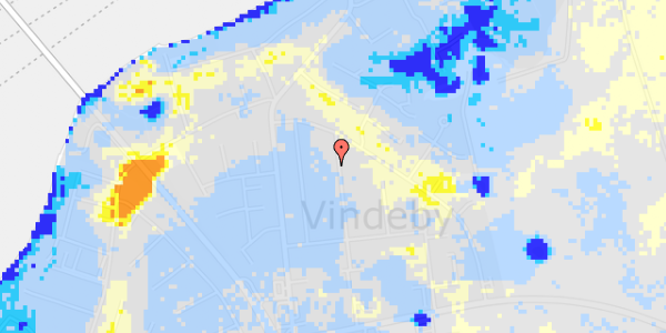 Ekstrem regn på Vindeby Pilevej 8