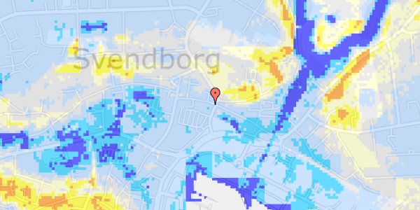 Ekstrem regn på Ørkildsgade 26, st. 