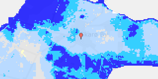 Ekstrem regn på Østerhovedvej 2