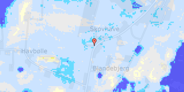 Ekstrem regn på Blandebjerg 3